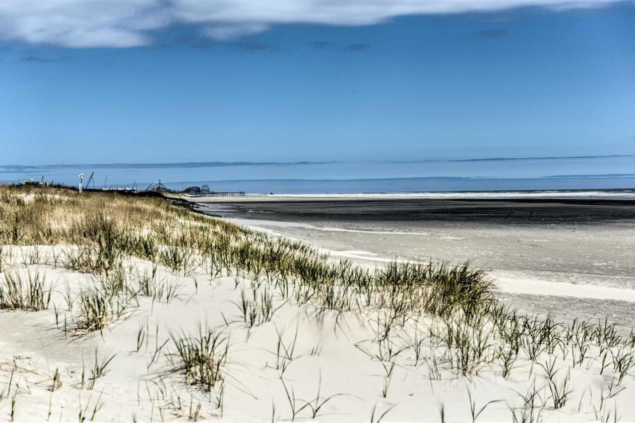 Cozy Oceanfront Condo With Pool And Beach Access! Wildwood Crest Bagian luar foto