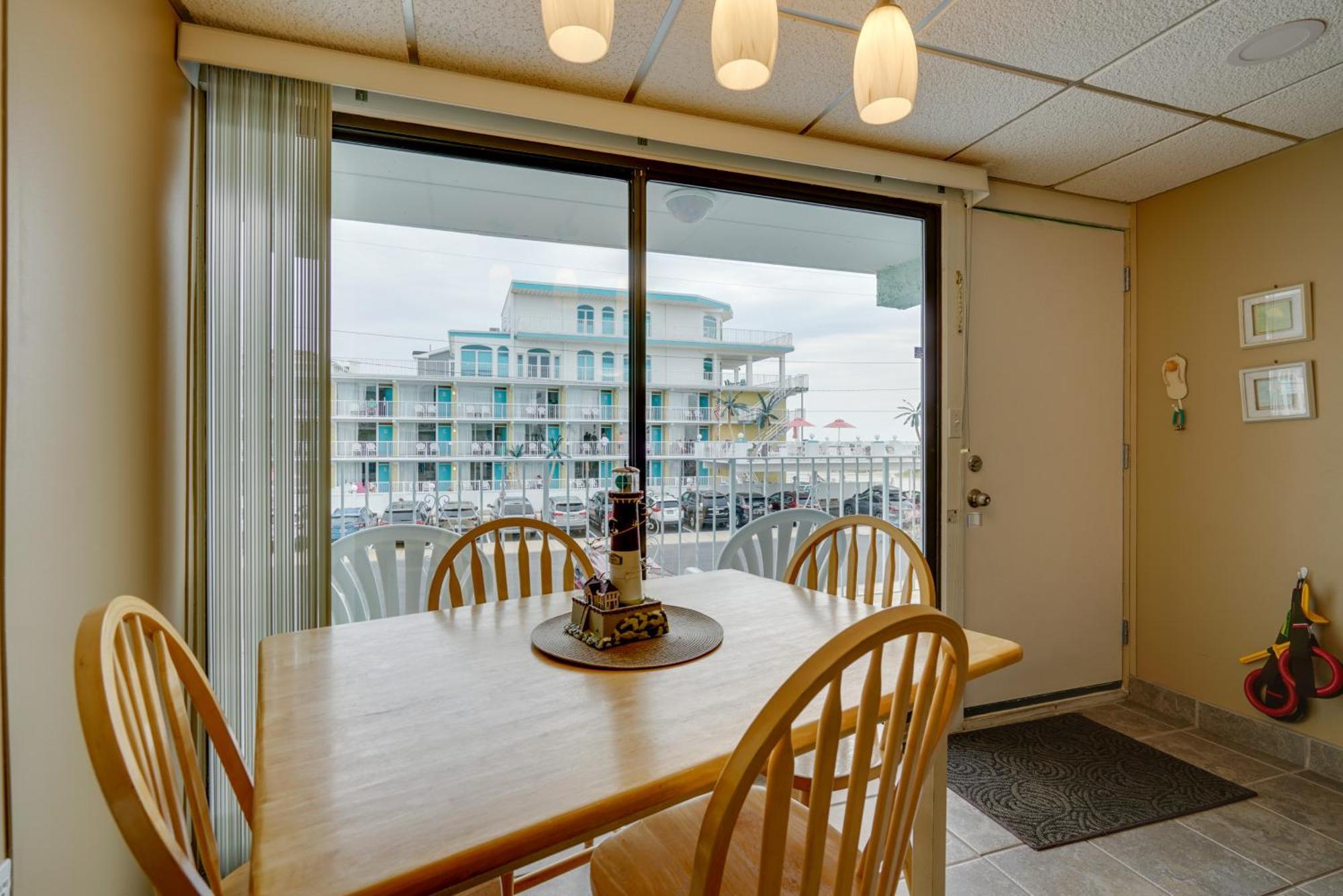 Cozy Oceanfront Condo With Pool And Beach Access! Wildwood Crest Bagian luar foto